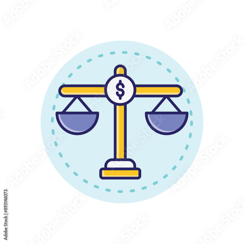 Equal Pay vector icon