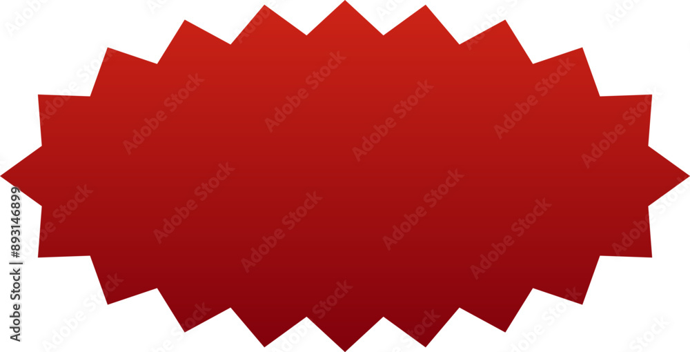 Red sticker or label design blank. Collection of special offer sale oval and round shape sunburst labels and badges. Promo stickers with star edges. Vector. Red sticker or label design blank. Collection of special offer sale oval and round shape sunburst labels and badges. Promo stickers with star edges. Vector.