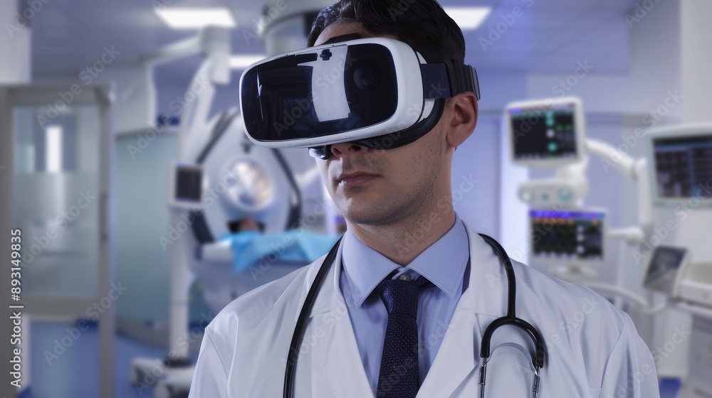 Enhanced medical training with virtual reality simulations for healthcare professionals, full ultra HD, high resolution. Enhanced medical training with virtual reality simulations for healthcare professionals, full ultra HD, high resolution.