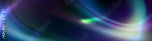 Film leak and flare effect. Light photo filter. Abstract blurry retro photography and sun glare with hologram. Faded holographic footage pattern. Iridescent color refraction frame for movie vector