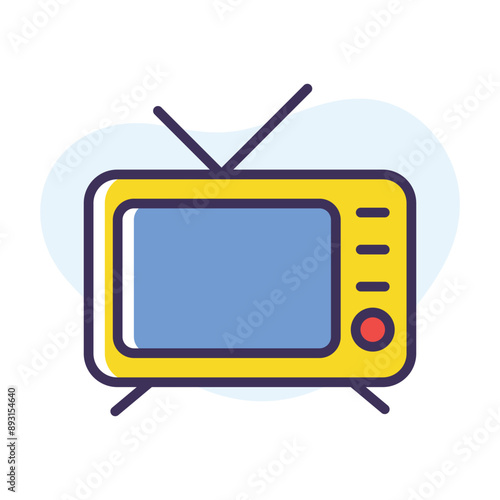 Television vector icon