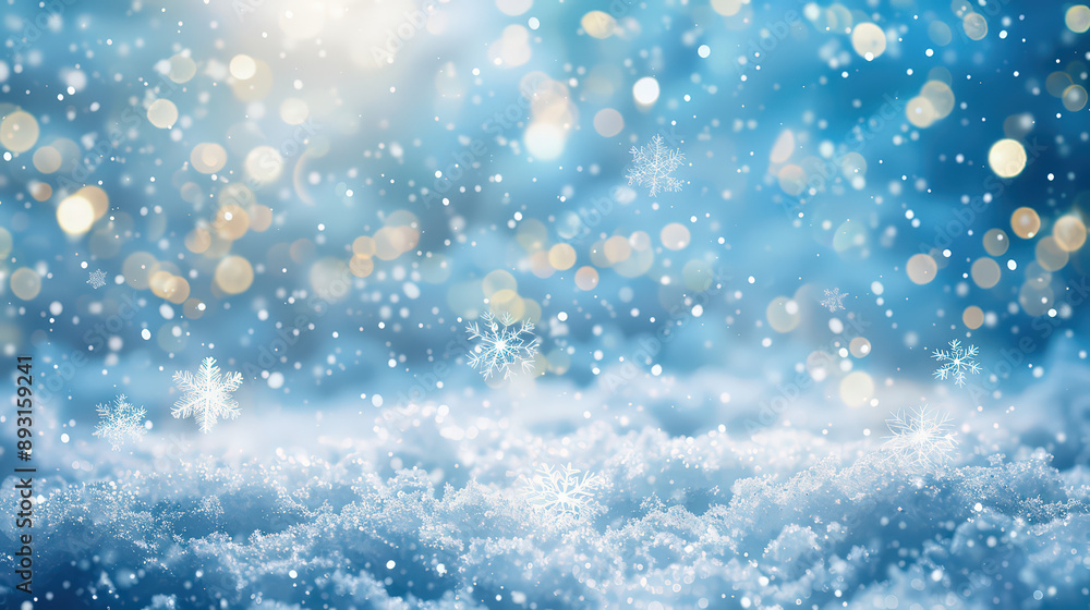 Raindrops on window with winter night sky and snowflakes Raindrops on window with winter night sky and snowflakes