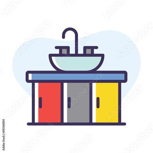 Sink vector icon