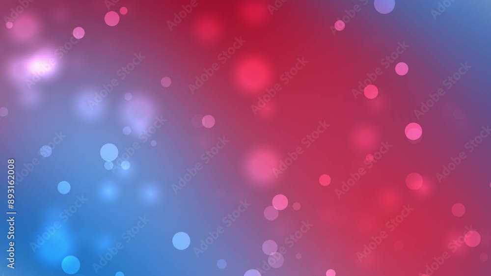 red blue  gradient background, Blurred Lights in Vibrant Pink, Blue, and Purple Hues