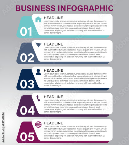 Business infographic