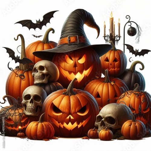 halloween pumpkin and pumpkins
