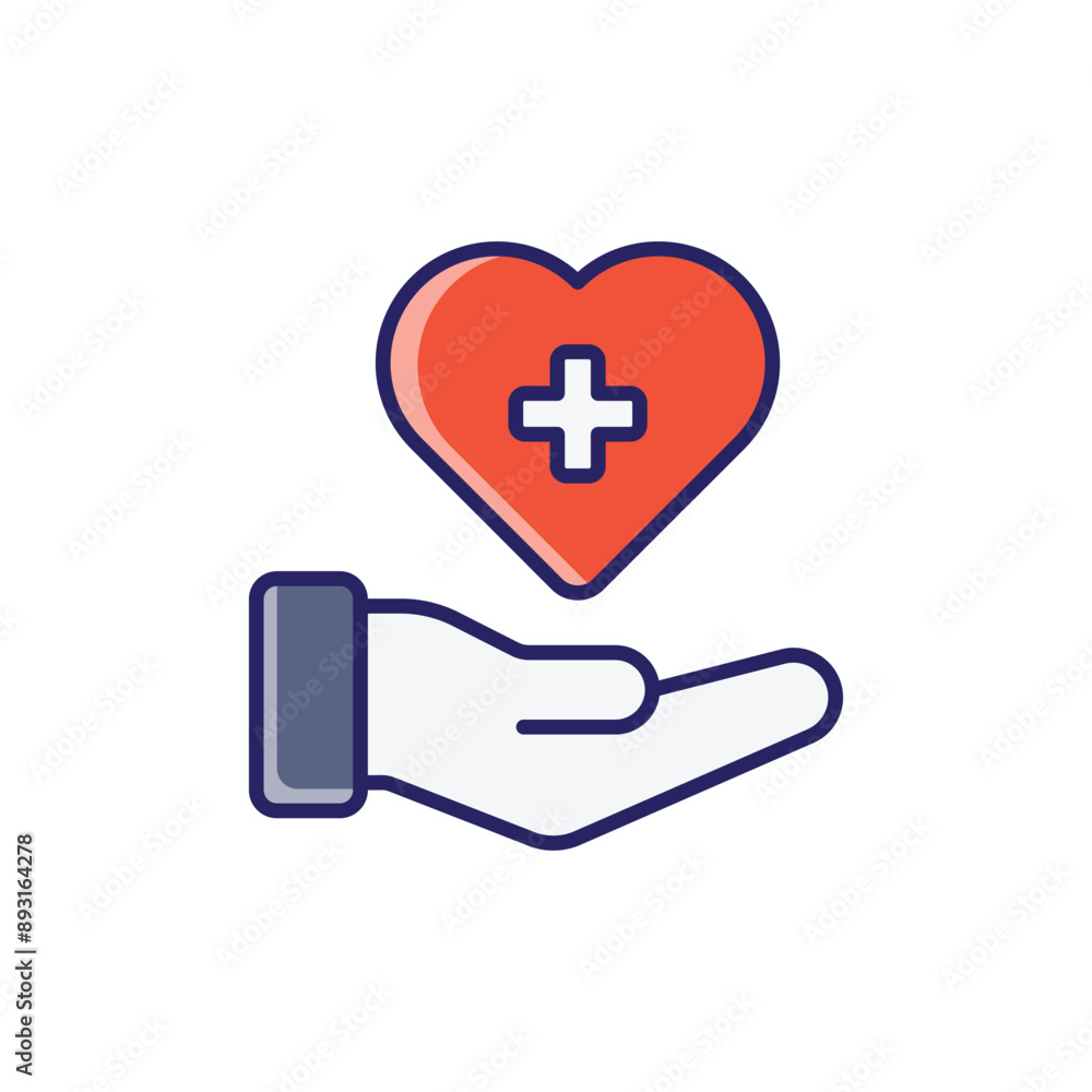 Healthcare Access vector icon Healthcare Access vector icon
