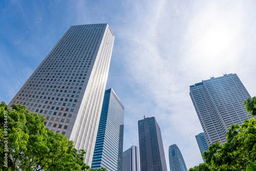 Fototapeta premium 西新宿の高層ビル