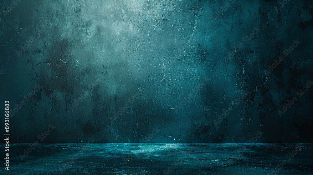 dark blue background texture with black vignette in old vintage textured border design dark elegant teal color wall with light spotlight center dark blue background texture with black vignette in old vintage textured border design dark elegant teal color wall with light spotlight center