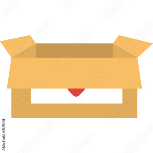 Flat Donation Box