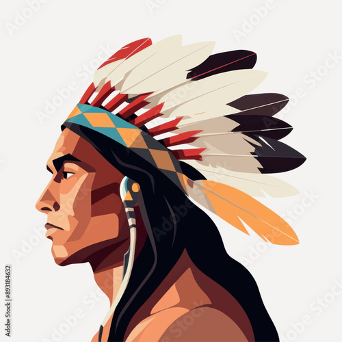 Native American cultural illustration