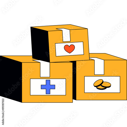 Charity Donation Box