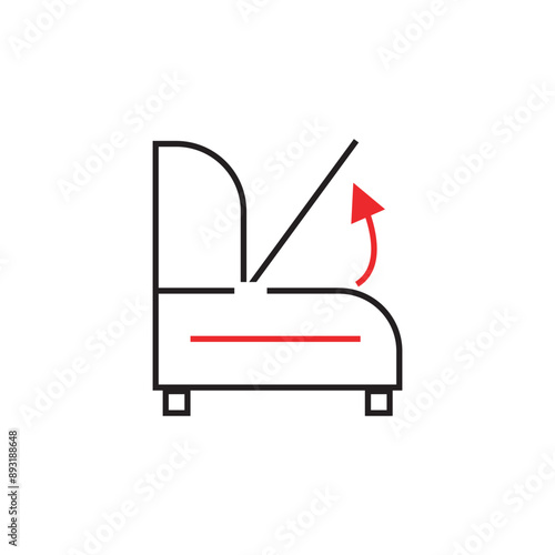 Basic sofa, storage sign