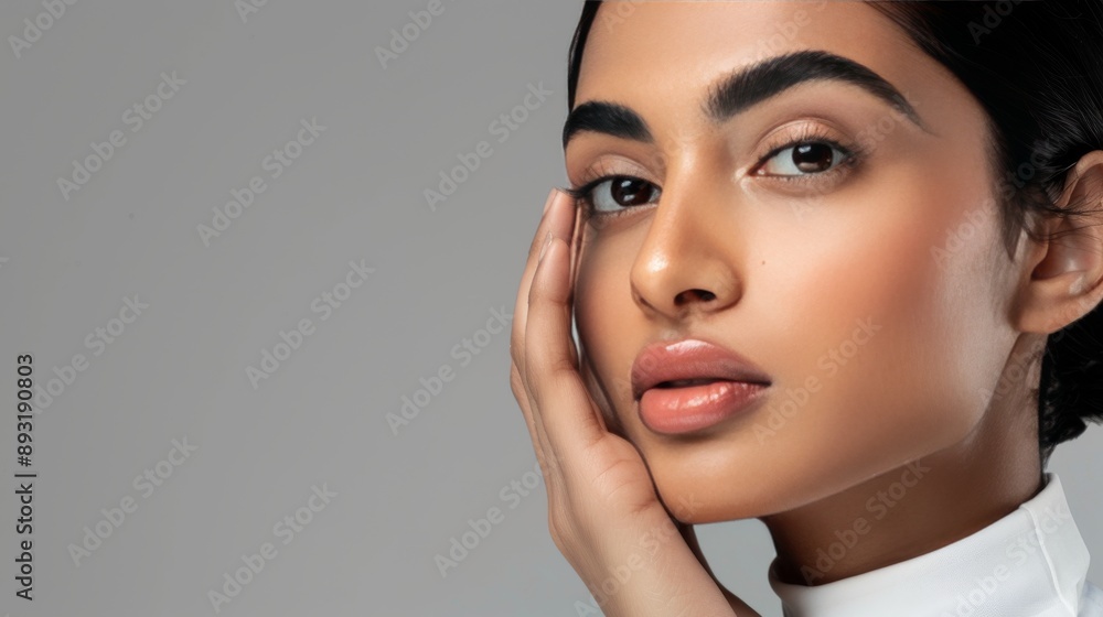 Precision Beauty: Indian Girl Receiving Chin Sculpting Injections in a Clinical Setting generative ai Precision Beauty: Indian Girl Receiving Chin Sculpting Injections in a Clinical Setting generative ai