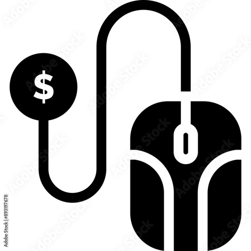 per Click, pay, per, purchase Icon