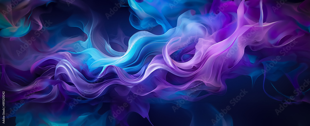 Obraz premium Abstract background with colored smoke 