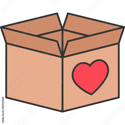 Donation Box Icon