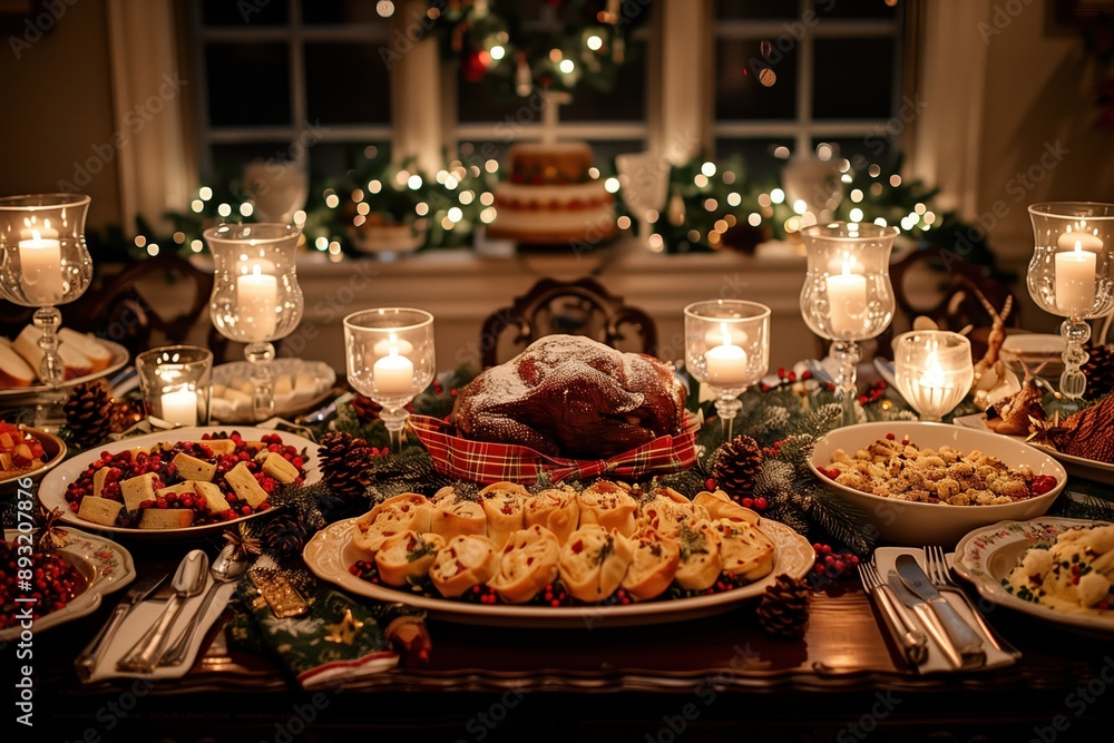 Festive Christmas Dinner Festive Christmas Dinner