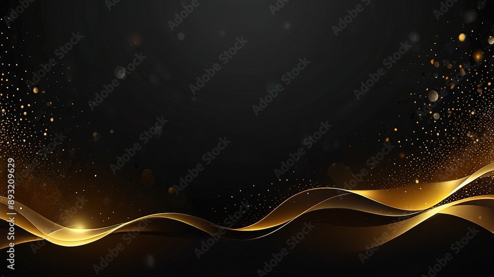 Luxury abstract background with golden lines on dark, modern backdrop concept 3d style. Illustration from vector about modern template deluxe design. Luxury abstract background with golden lines on dark, modern backdrop concept 3d style. Illustration from vector about modern template deluxe design.