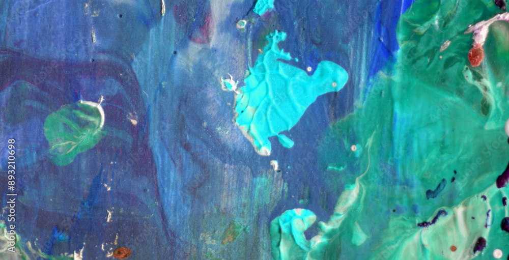 Naklejka premium Marbled Marvels: A Visual Delight of Texture and Color in Liquid Art