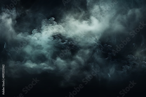 Smoke on black background abstract smoke background