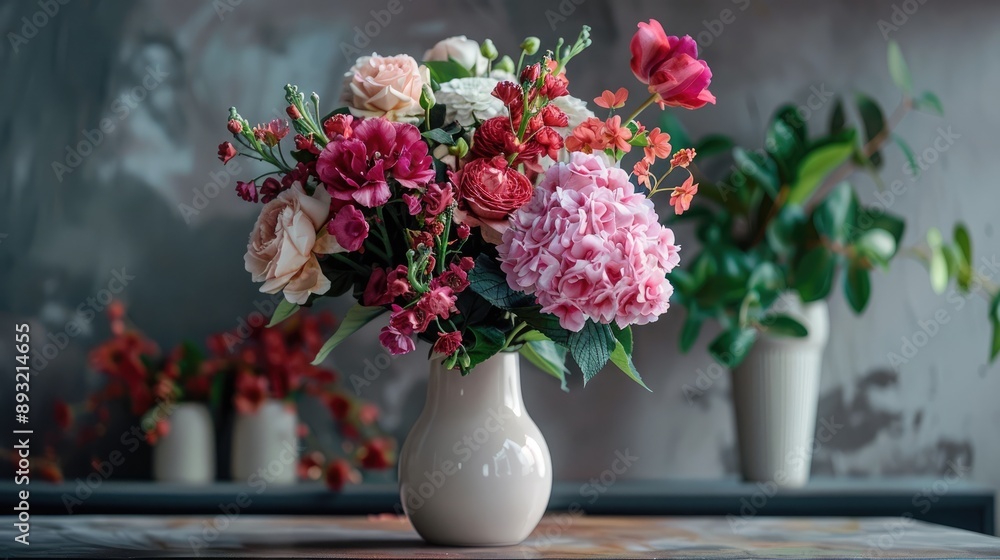 Completed vase flower arrangement for home decor. Floral bouquet for interior design. Fresh flowers for home decoration. European floral store. Fresh flower delivery. Completed vase flower arrangement for home decor. Floral bouquet for interior design. Fresh flowers for home decoration. European floral store. Fresh flower delivery.