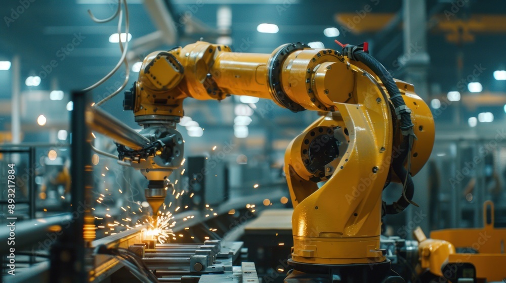 Industrial Robot Welding Metal Industrial Robot Welding Metal