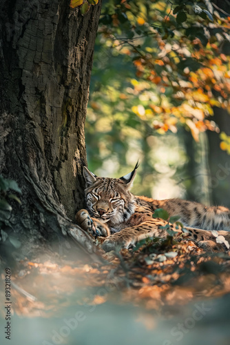 lynx in the wild