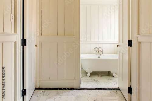 Charming retro bathroom wit...
