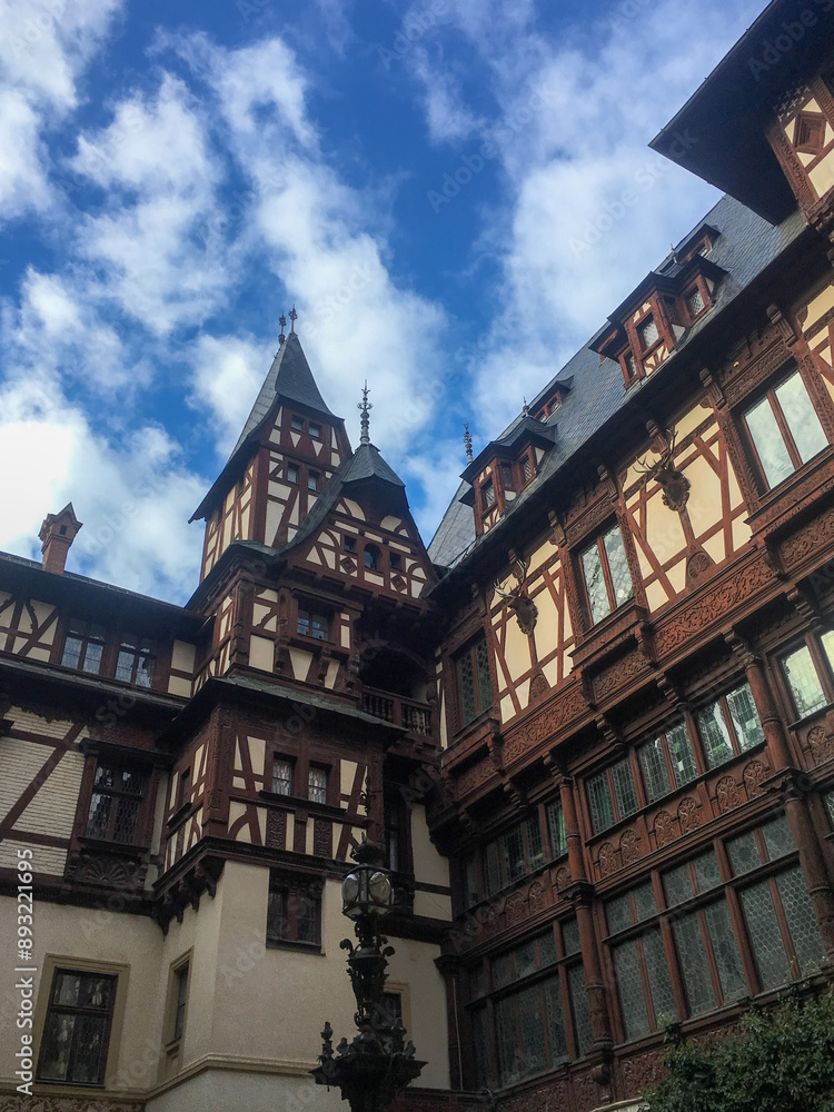 Naklejka premium Peles Castle, Romania
