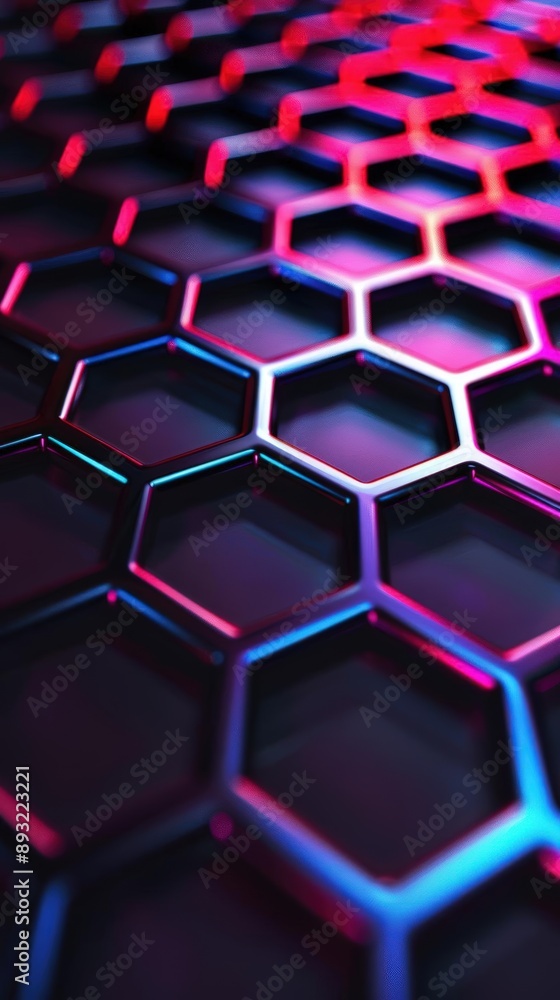 A Close-up Shot of a Profiles with holographic textures and dynamic patterns A Close-up Shot of a Profiles with holographic textures and dynamic patterns