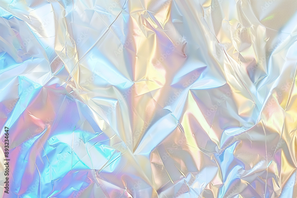 Generative ai on theme of beautiful texture metal creasy foil, design natural abstract background Generative ai on theme of beautiful texture metal creasy foil, design natural abstract background