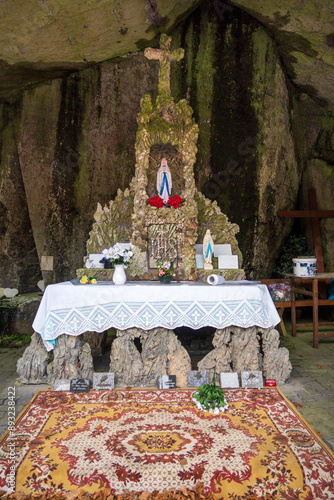 St. Machael's Grotto, Combat Command B of the 10th Armored Division, Bastogne photo