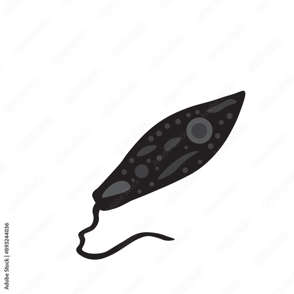 euglena glyph icon euglena glyph icon