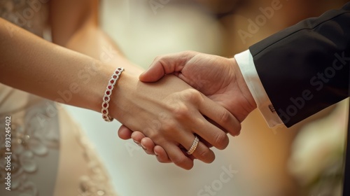 The hands of newlyweds © Svetly