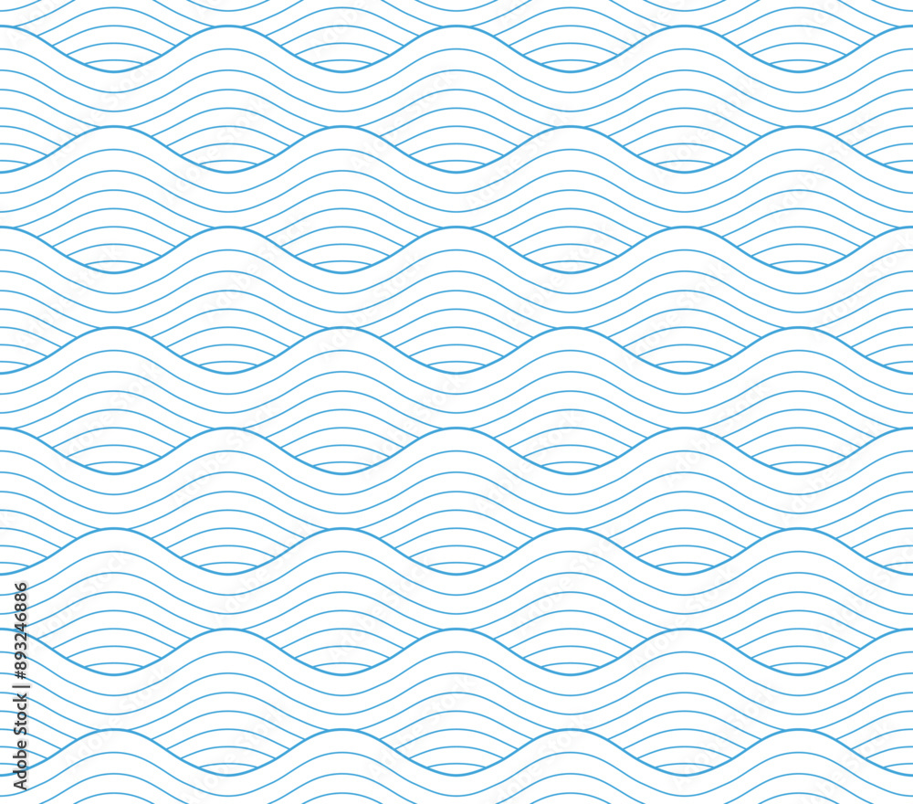 Seamless background with geometric wave pattern Seamless background with geometric wave pattern