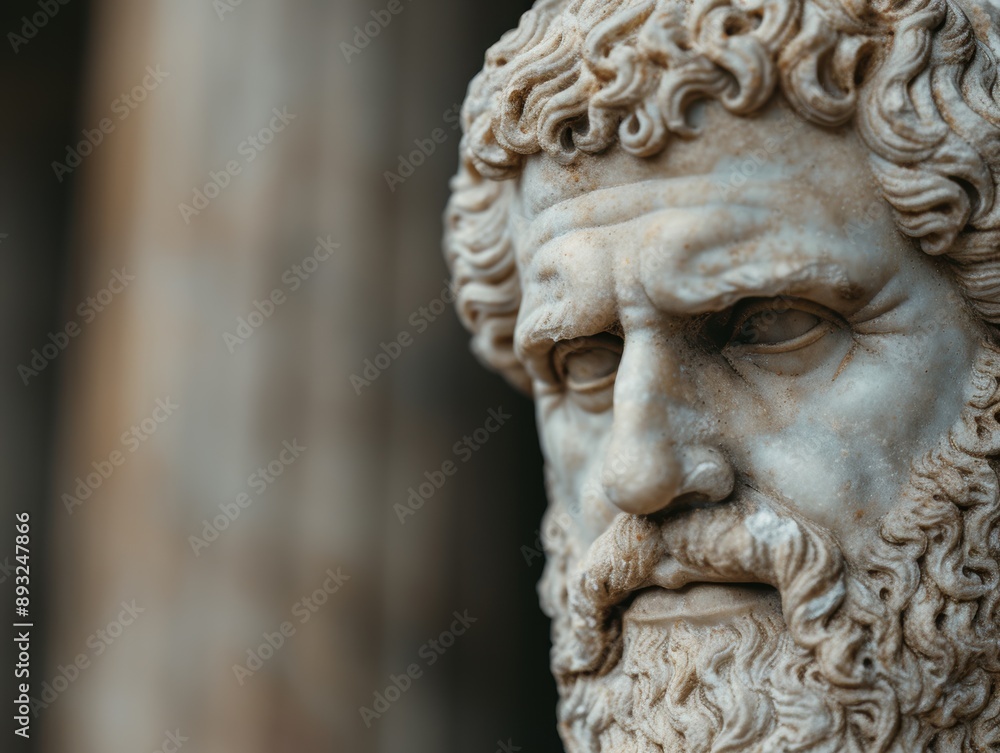 close-up of an ancient stone sculpture close-up of an ancient stone sculpture