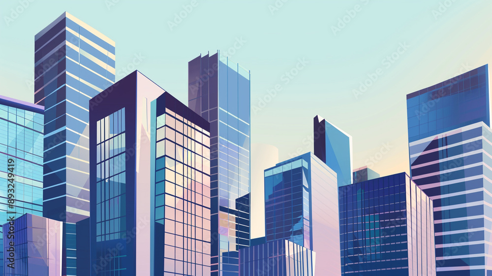 A futuristic skyscraper with a sleek, reflective glass facade rising against a clear blue sky, showcasing modern urban architecture and advanced design A futuristic skyscraper with a sleek, reflective glass facade rising against a clear blue sky, showcasing modern urban architecture and advanced design