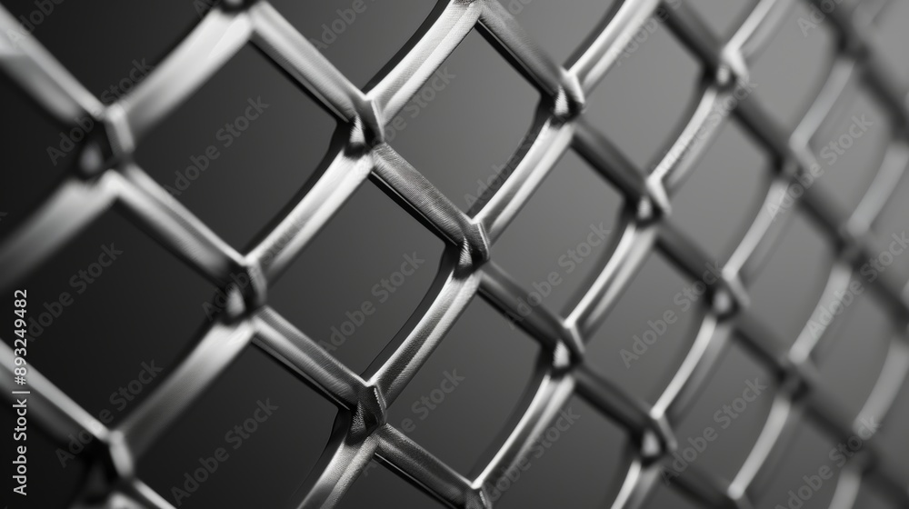 Surface of a metal mesh, emphasizing the intricate pattern and textured finish Surface of a metal mesh, emphasizing the intricate pattern and textured finish