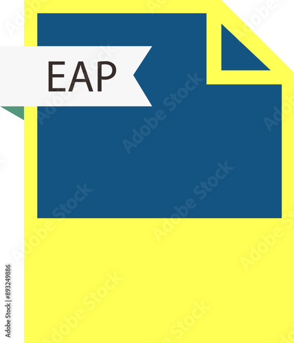 EAP  File format icon roe color fill