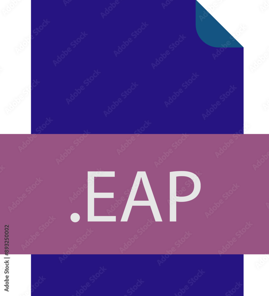 EAP File icon fill crisp corners with doted lines EAP File icon fill crisp corners with doted lines