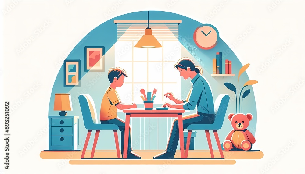 Educational Bonding: Home Tutoring Session Educational Bonding: Home Tutoring Session