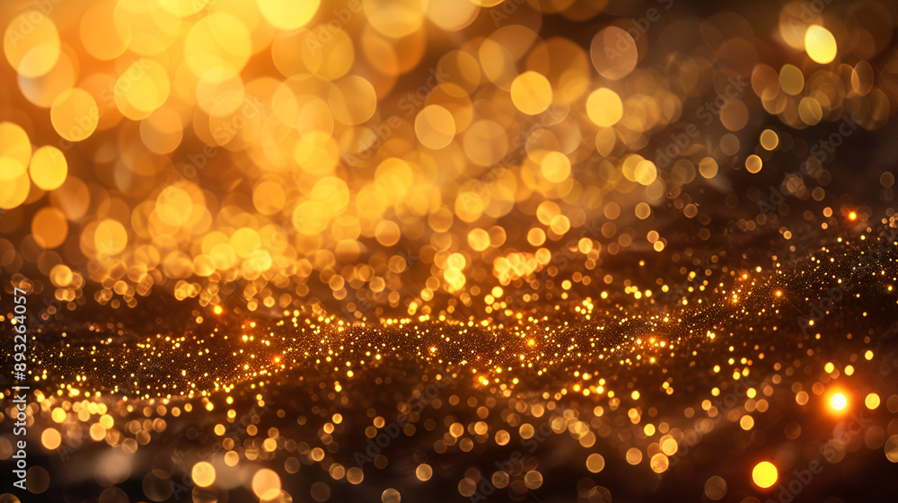 shiny glitter background with lights in golden yellow colors, Golden abstract bokeh on yellow background, beautiful Glitter background shiny glitter background with lights in golden yellow colors, Golden abstract bokeh on yellow background, beautiful Glitter background