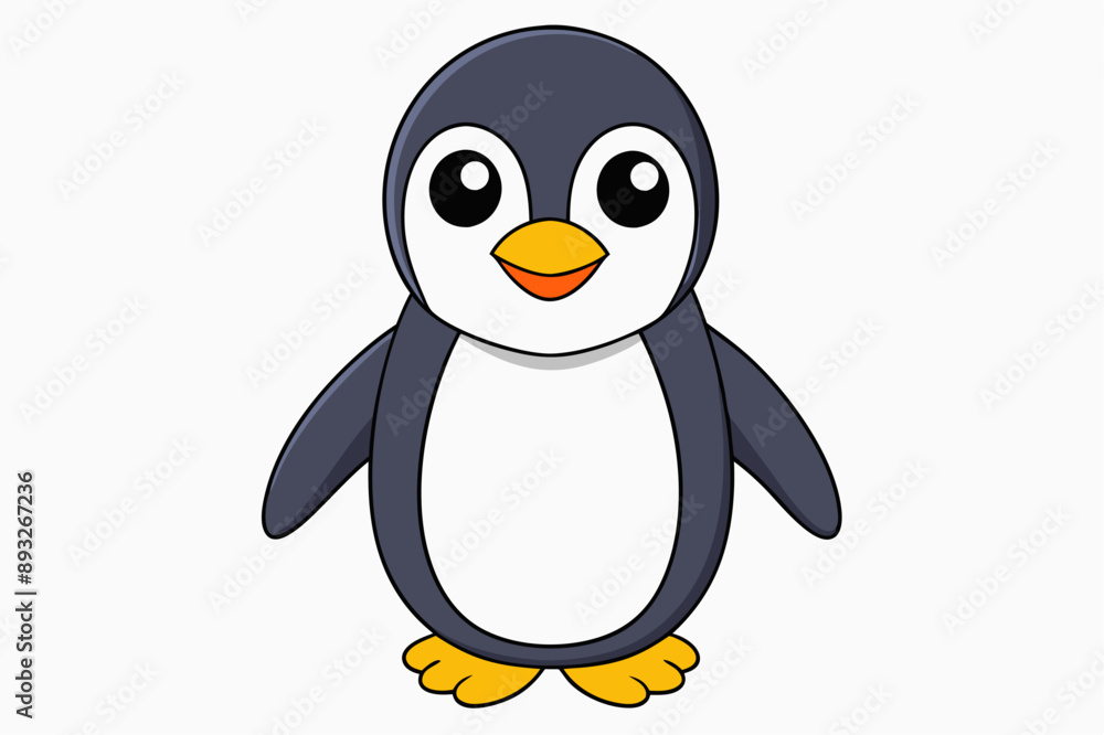 Obraz premium Penguin Animal Vector Illustration