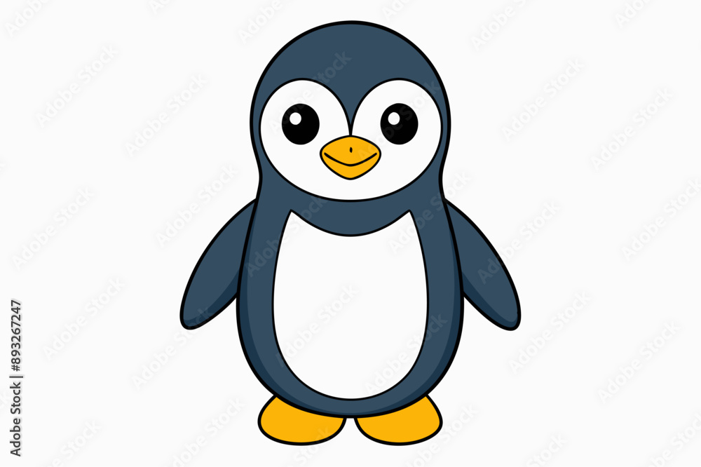 Obraz premium Penguin Animal Vector Illustration