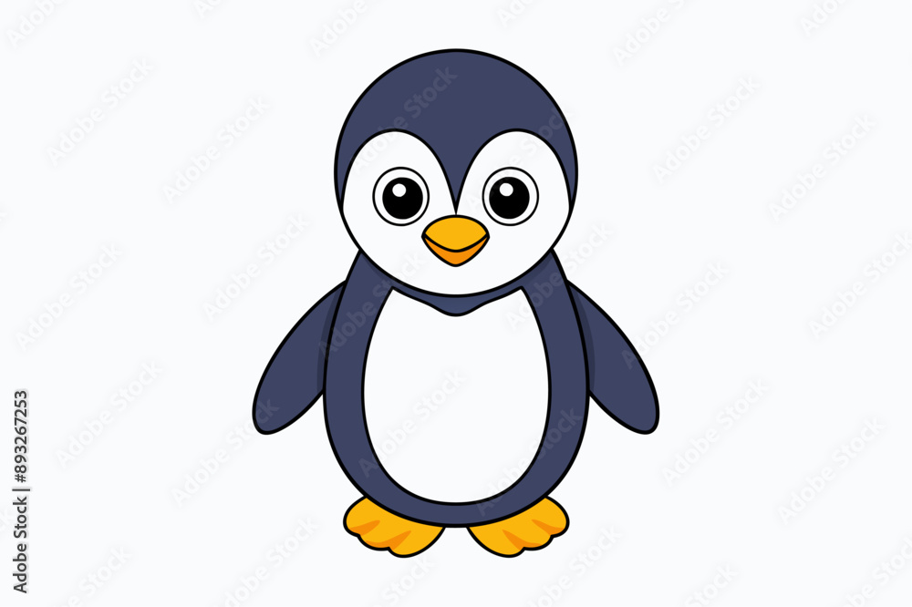 Fototapeta premium Penguin Animal Vector Illustration