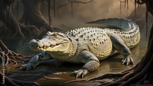 iguana on the rock