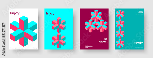 Creative Report Layout. Isolated Business Presentation Design. Abstract Background Template. Brochure. Banner. Poster. Flyer. Book Cover. Catalog. Journal. Portfolio. Brand Identity. Magazine