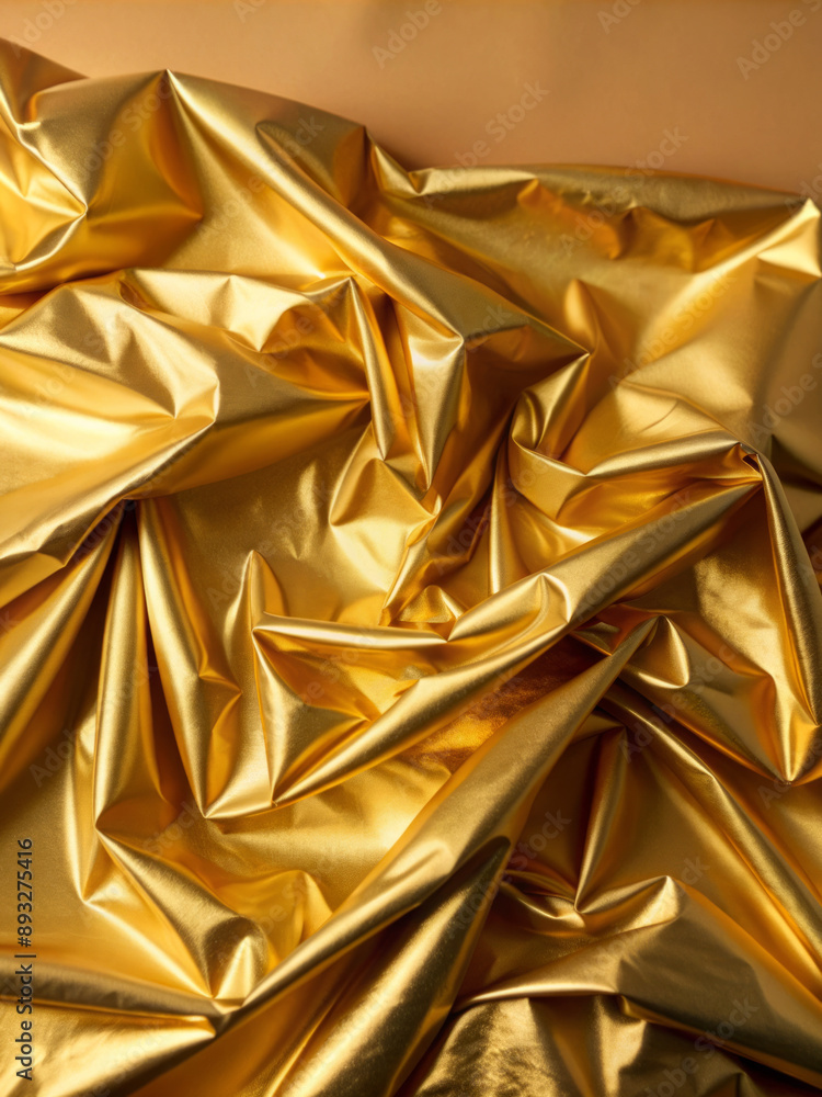  Abstract gold texture background, luxurious gold foil with crumpled texture, elegant and rich Abstract gold texture background, luxurious gold foil with crumpled texture, elegant and rich