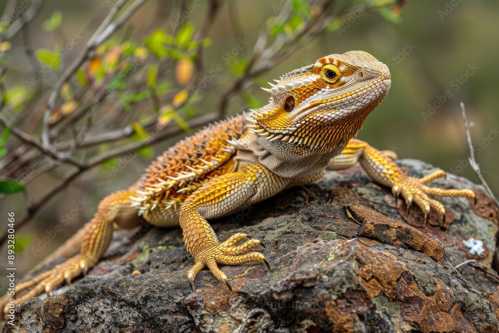 Obraz premium Inland Bearded Dragon